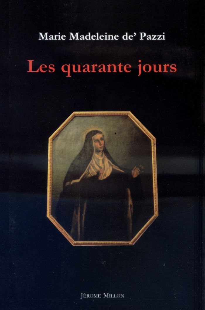 Couverture du livre « LES QUARANTE JOURS 1584 », librairie Les Contes Infusés à Corte