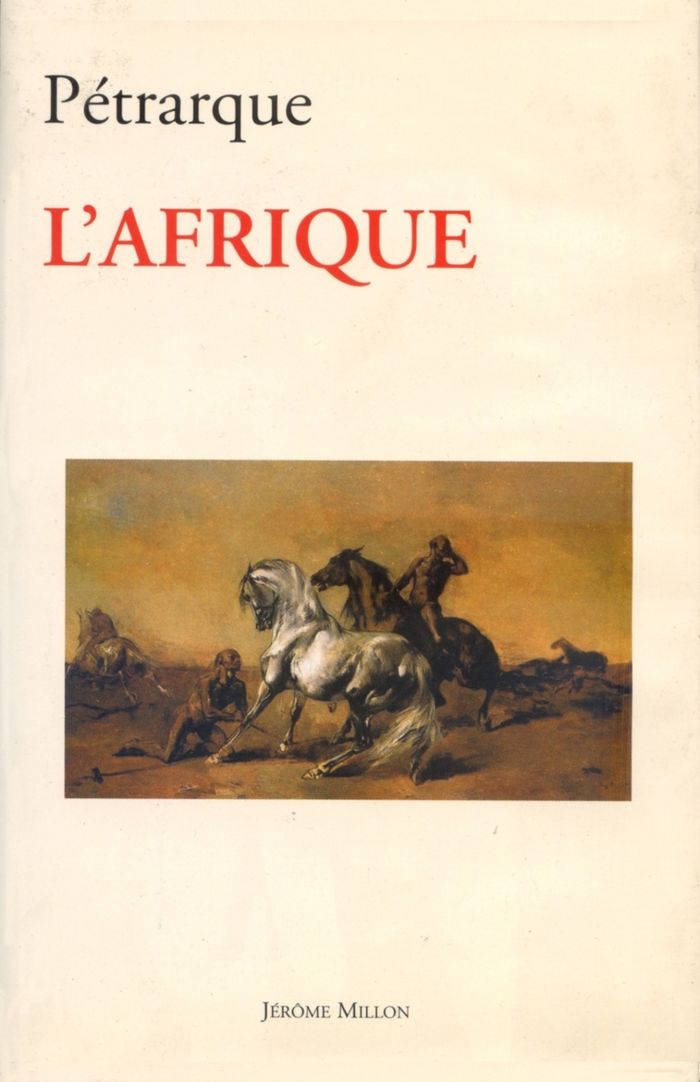 Couverture du livre « L'AFRIQUE » de Petrarque, librairie Les Contes Infusés à Corte