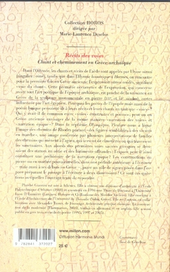 Quatrième de couverture de « RECITS DES VOIES »