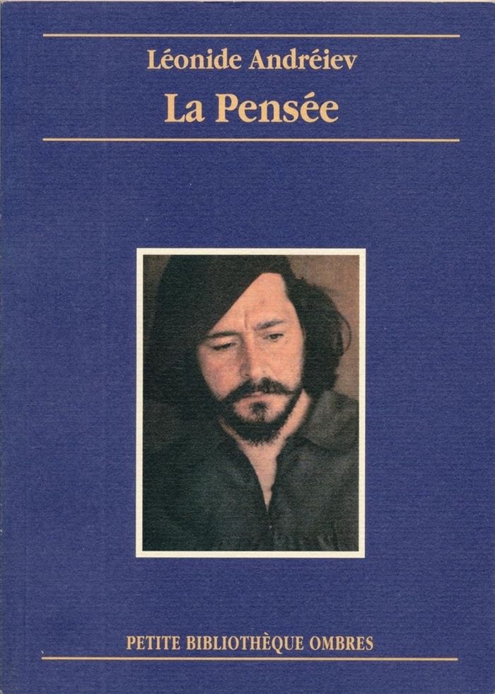 Couverture du livre « LA PENSEE » de Leonide Andreiev, librairie Les Contes Infusés à Corte