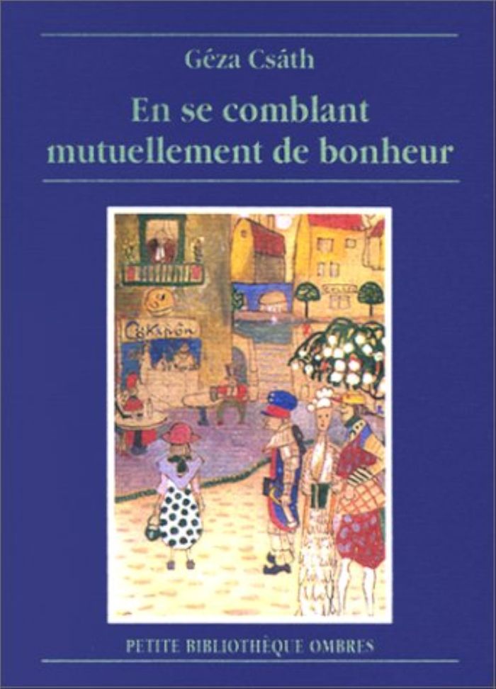 Couverture du livre « EN SE COMBLANT MUTUELLEMENT » de Geza Csath, librairie Les Contes Infusés à Corte