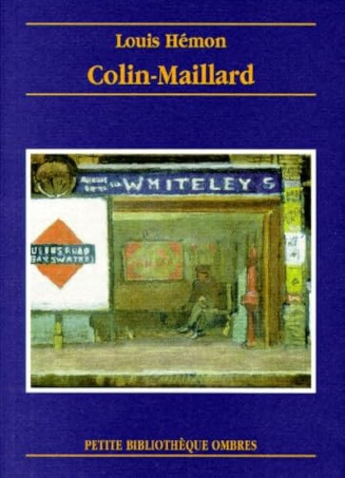 Couverture du livre « COLIN-MAILLARD » de Louis Hemon, librairie Les Contes Infusés à Corte