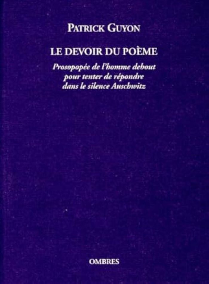 Couverture du livre « LE DEVOIR DU POEME », librairie Les Contes Infusés à Corte