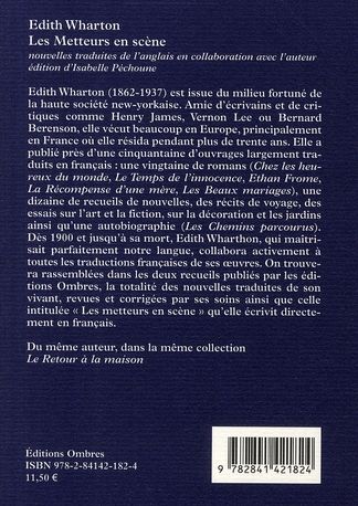 Quatrième de couverture de « Les metteurs en scène : nouvelles »