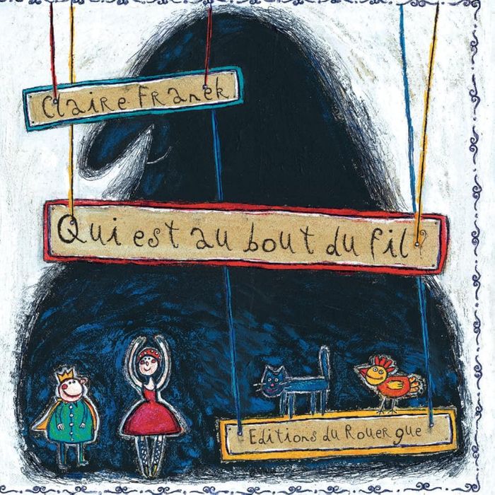 Couverture du livre « QUI EST AU BOUT DU FIL ? » de Claire Franek, librairie Les Contes Infusés à Corte