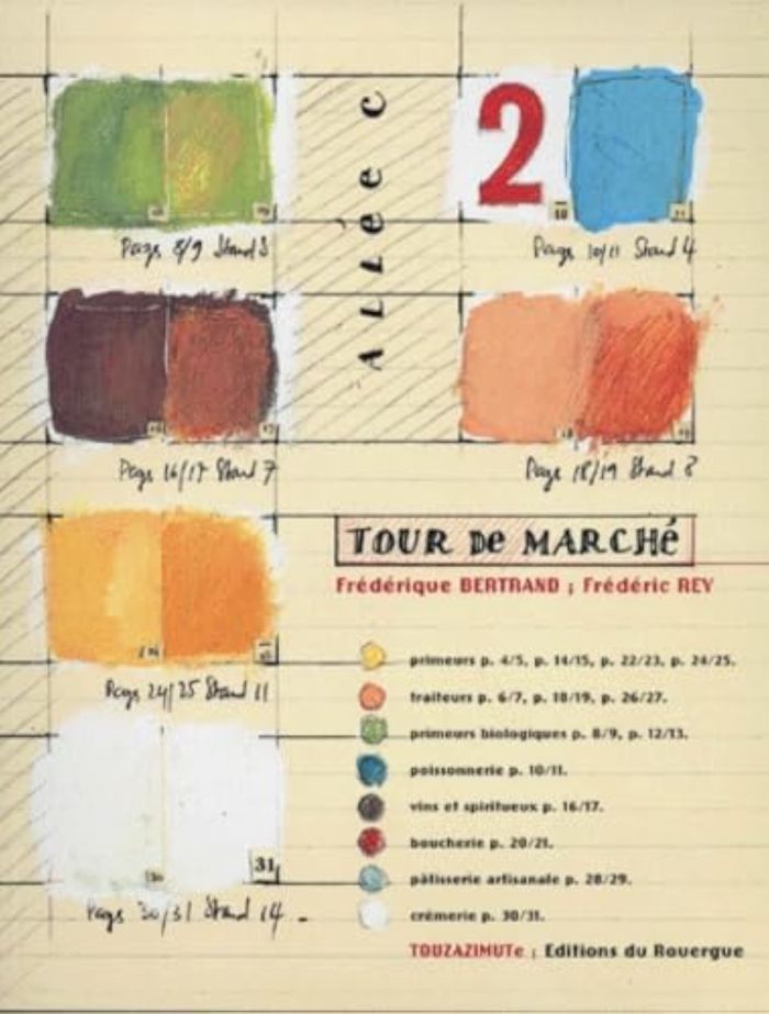 Couverture du livre « TOUR DE MARCHE » de Bertrand/rey, librairie Les Contes Infusés à Corte