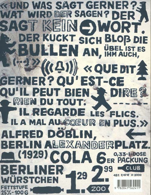 Quatrième de couverture de « BERLIN »