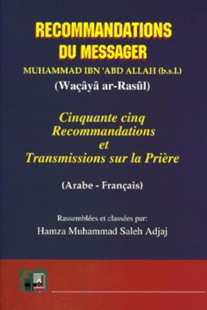 Couverture du livre « RECOMMANDATIONS DU MESSAGER (B » de Xxx, librairie Les Contes Infusés à Corte