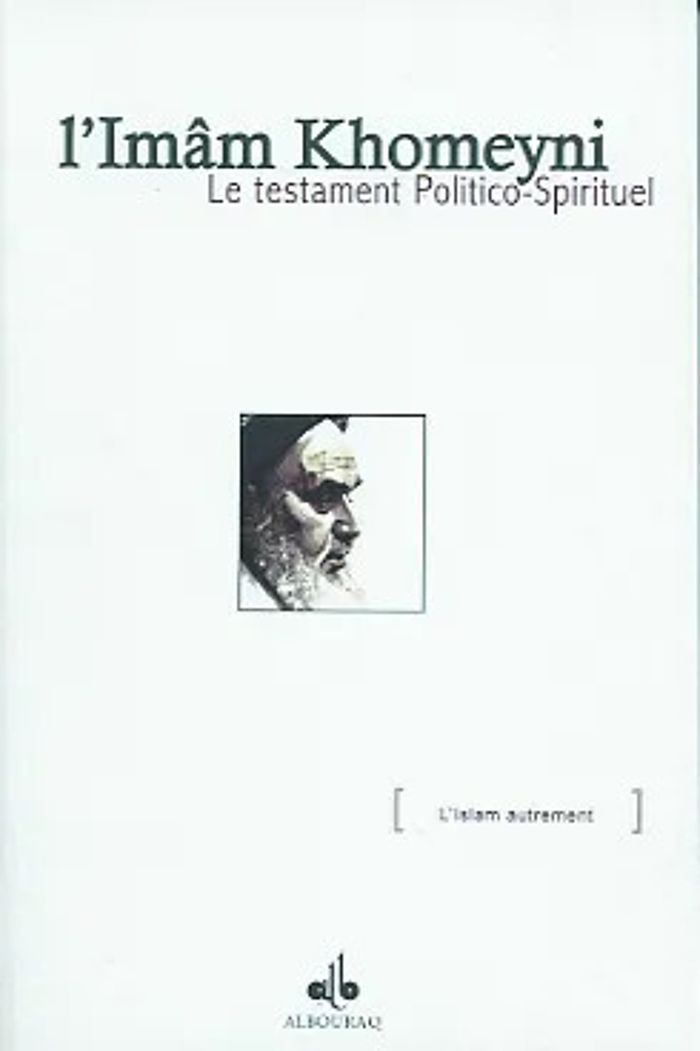 Couverture du livre « TESTAMENT POLICO-SPIRITUEL (LE » de Alawi Khamenei/r., librairie Les Contes Infusés à Corte