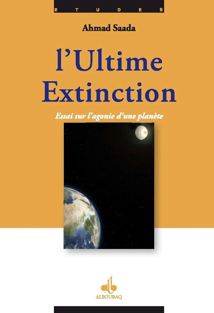 Couverture du livre « ULTIME EXTINCTION - ESSAI SUR » de Xxx, librairie Les Contes Infusés à Corte