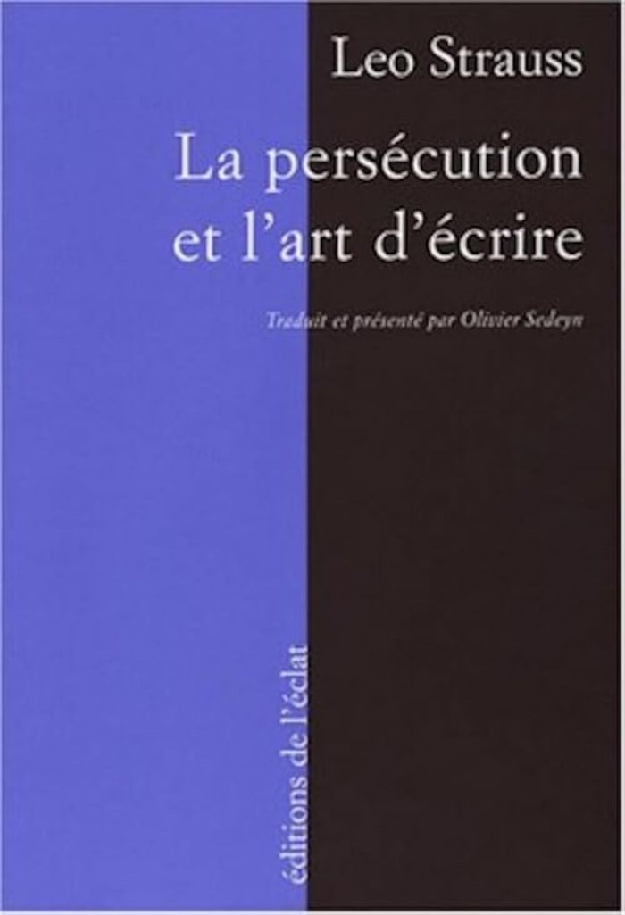 Couverture du livre « LA PERSECUTION ET L'ART D'ECRIRE », librairie Les Contes Infusés à Corte