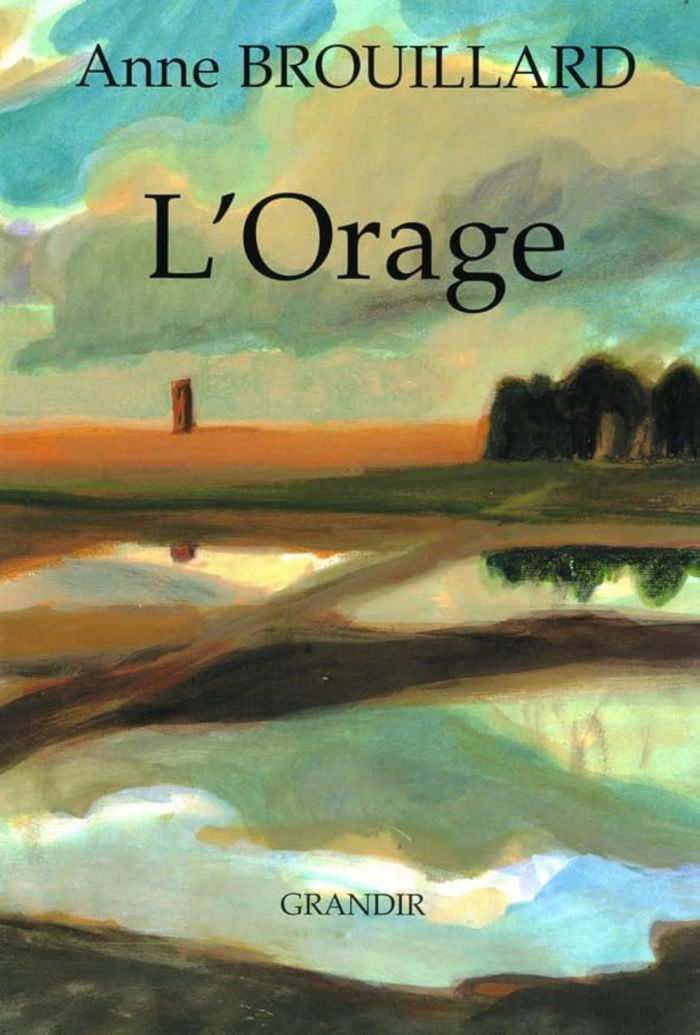 Couverture du livre « L'ORAGE » de Anne Brouillard, librairie Les Contes Infusés à Corte