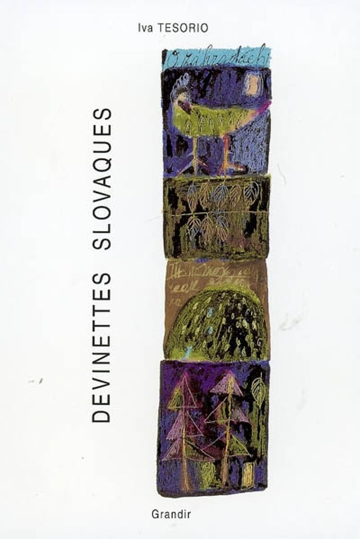 Couverture du livre « DEVINETTES SLOVAQUES », librairie Les Contes Infusés à Corte