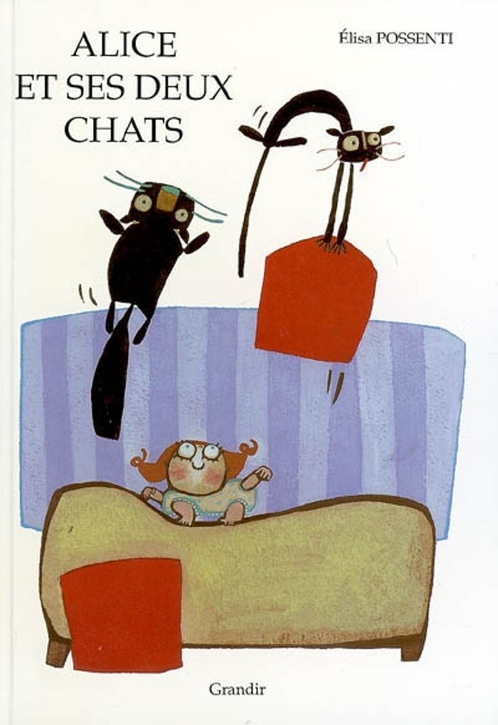 Couverture du livre « ALICE ET SES DEUX CHATS » de Elisa Possenti, librairie Les Contes Infusés à Corte