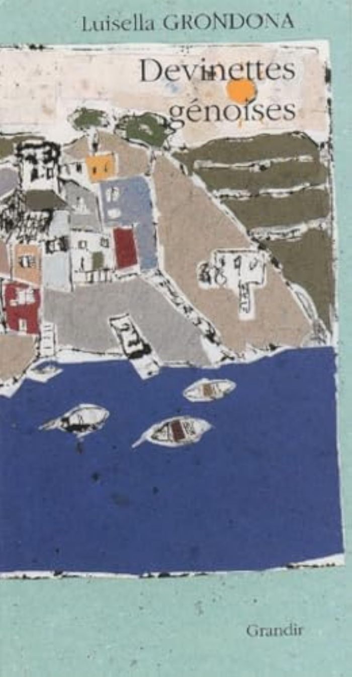 Couverture du livre « DEVINETTES GENOISES » de Luisella Grondona, librairie Les Contes Infusés à Corte