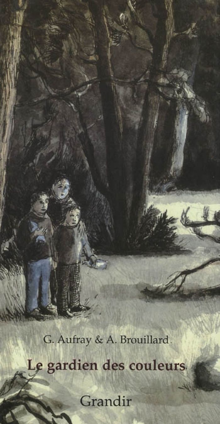 Couverture du livre « LE GARDIEN DES COULEURS » de Gilles Aufray, librairie Les Contes Infusés à Corte