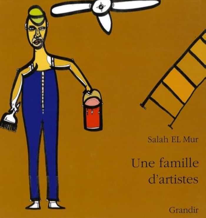 Couverture du livre « UNE FAMILLE D'ARTISTES », librairie Les Contes Infusés à Corte