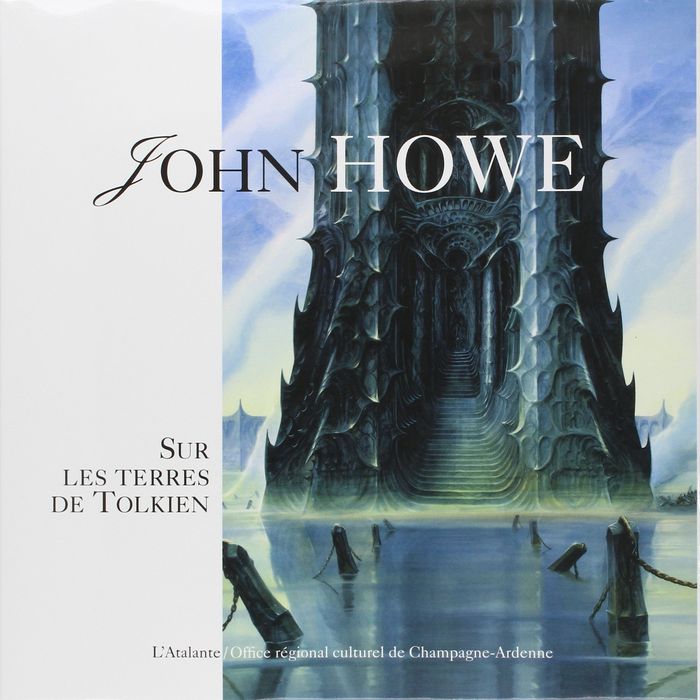 Couverture du livre « JOHN HOWE SUR LES TERRES DE TOLKIEN - ILLUSTRATIONS, COULEUR », librairie Les Contes Infusés à Corte