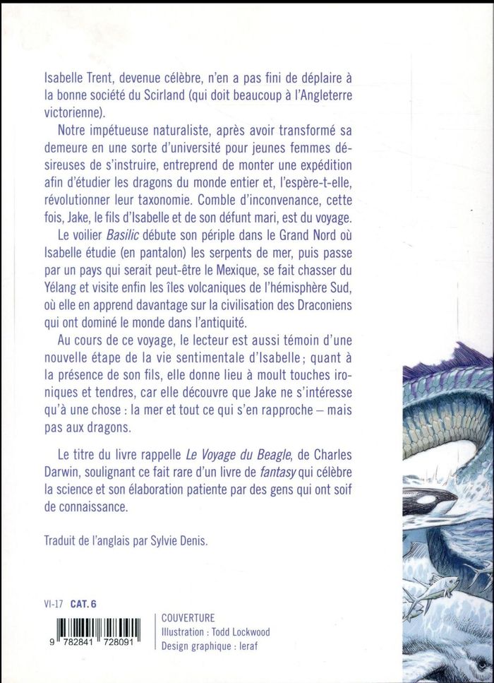 Quatrième de couverture de « MEMOIRES, PAR LADY TRENT - T03 - LE VOYAGE DU BASILIC - MEMOIRES PAR LADY TRENT LIVRE 3 »