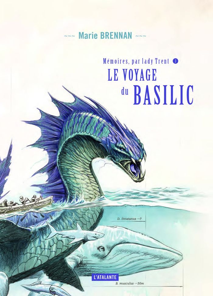 Couverture du livre « MEMOIRES, PAR LADY TRENT - T03 - LE VOYAGE DU BASILIC - MEMOIRES PAR LADY TRENT LIVRE 3 », librairie Les Contes Infusés à Corte