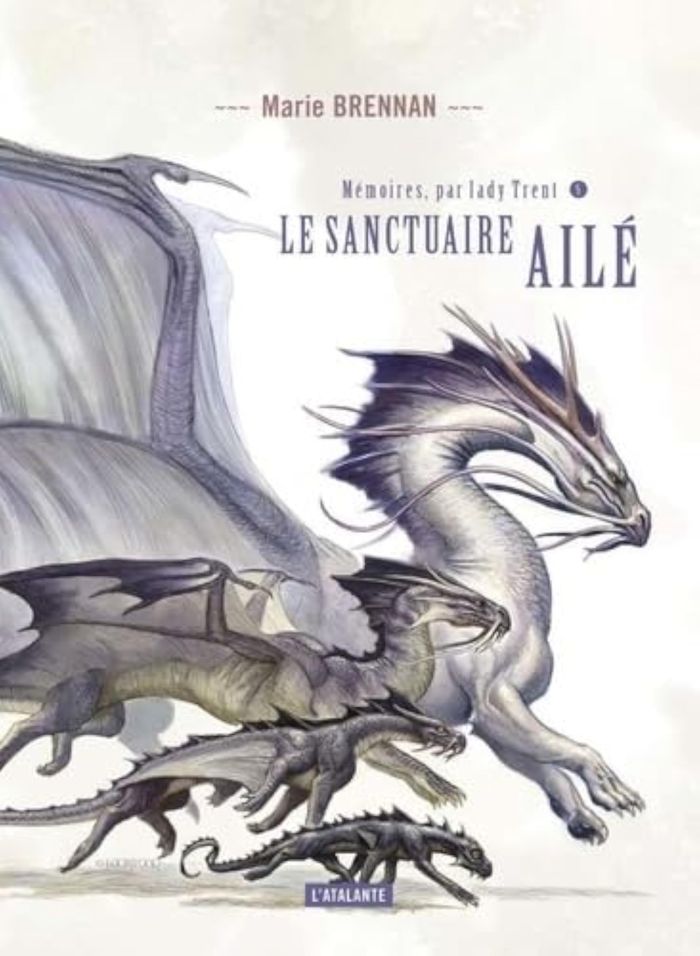 Couverture du livre « MEMOIRES, PAR LADY TRENT - T05 - LE SANCTUAIRE AILE - MEMOIRES DE LADY TRENT LIVRE 5 », librairie Les Contes Infusés à Corte