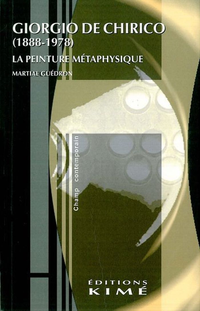 Couverture du livre « GIORGIO DE CHIRICO (1888-1978) », librairie Les Contes Infusés à Corte