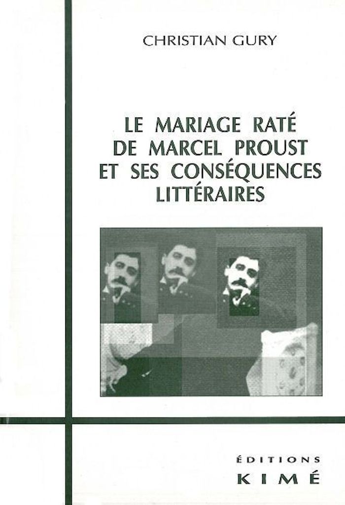 Couverture du livre « LE MARIAGE RATE DE MARCEL PROUST », librairie Les Contes Infusés à Corte