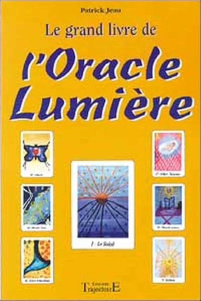 Couverture du livre « GRAND LIVRE DE L'ORACLE LUMIERE », librairie Les Contes Infusés à Corte