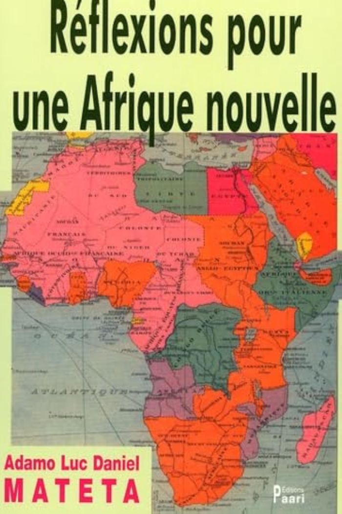 Couverture du livre « REFLEXIONS POUR UNE AFRIQUE NOUVELLE », librairie Les Contes Infusés à Corte