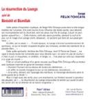 Quatrième de couverture de « LA RESURRECTION DU LOANGO SUIVI DE BERESITH ET BISMILLAH »
