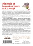 Quatrième de couverture de « Minerais et économie de guerre en RD Congo »