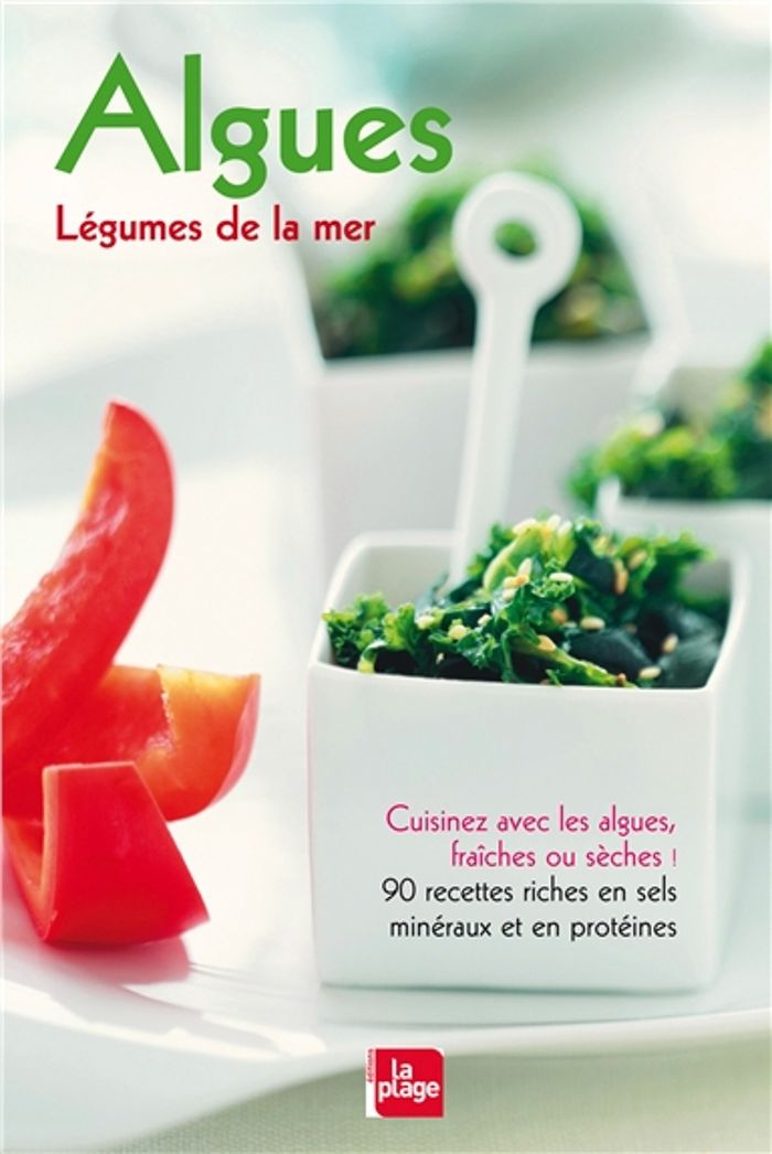 Couverture du livre « ALGUES - LEGUMES DE LA MER », librairie Les Contes Infusés à Corte