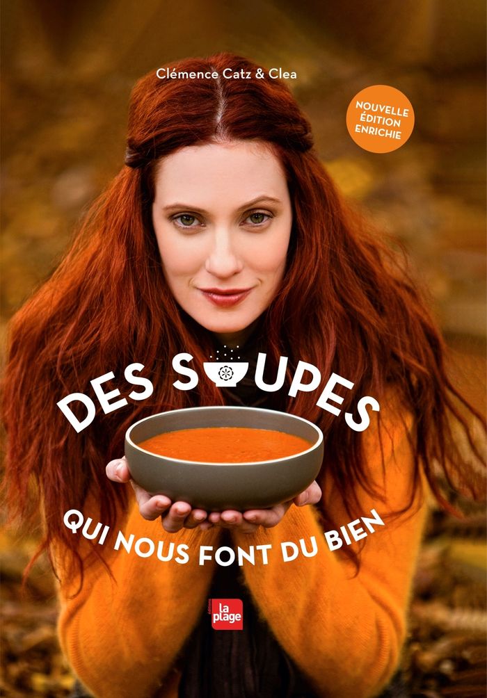 Couverture du livre « DES SOUPES QUI NOUS FONT DU BIEN - VERSION AUGMENTEE - VERSION ENRICHIE AUGMENTEE », librairie Les Contes Infusés à Corte