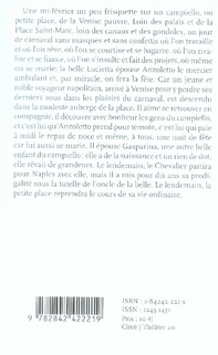Quatrième de couverture de « LE CAMPIELLO »