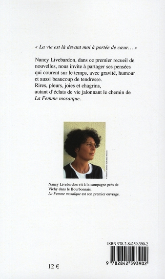 Quatrième de couverture de « LA FEMME MOSAIQUE »