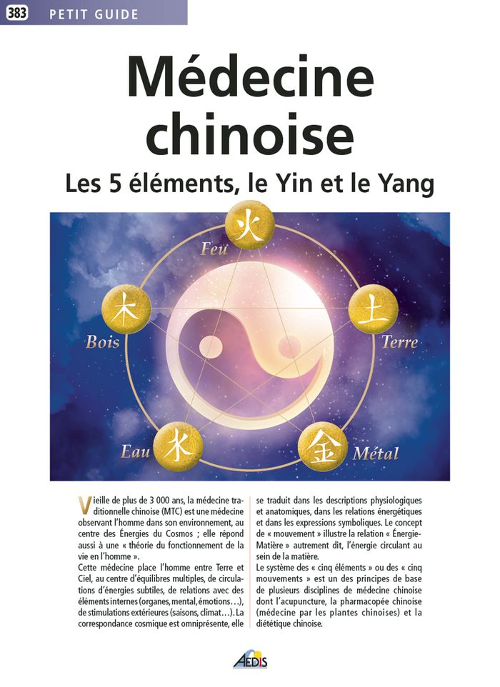 Couverture du livre « LA MEDECINE CHINOISE » de Collectif, librairie Les Contes Infusés à Corte
