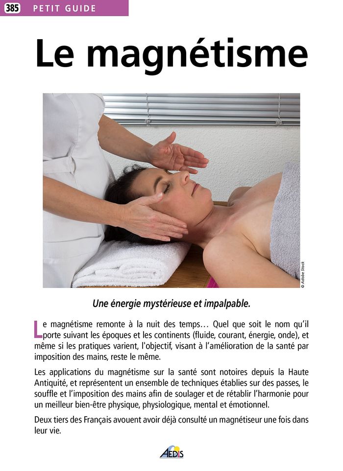 Couverture du livre « LE MAGNETISME » de Collectif, librairie Les Contes Infusés à Corte
