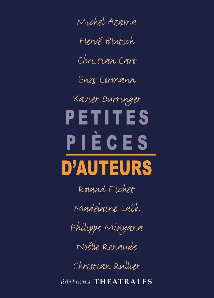 Couverture du livre « PETITES PIECES D'AUTEURS - VOL01 » de Collectif, librairie Les Contes Infusés à Corte