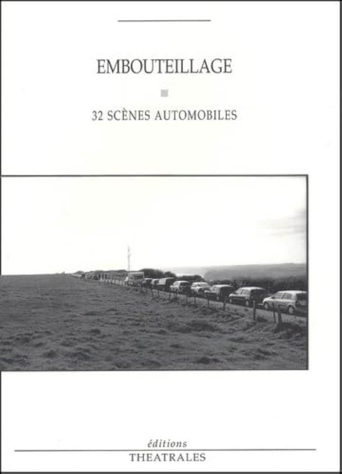 Couverture du livre « EMBOUTEILLAGE - 32 SCENES AUTOMOBILES », librairie Les Contes Infusés à Corte