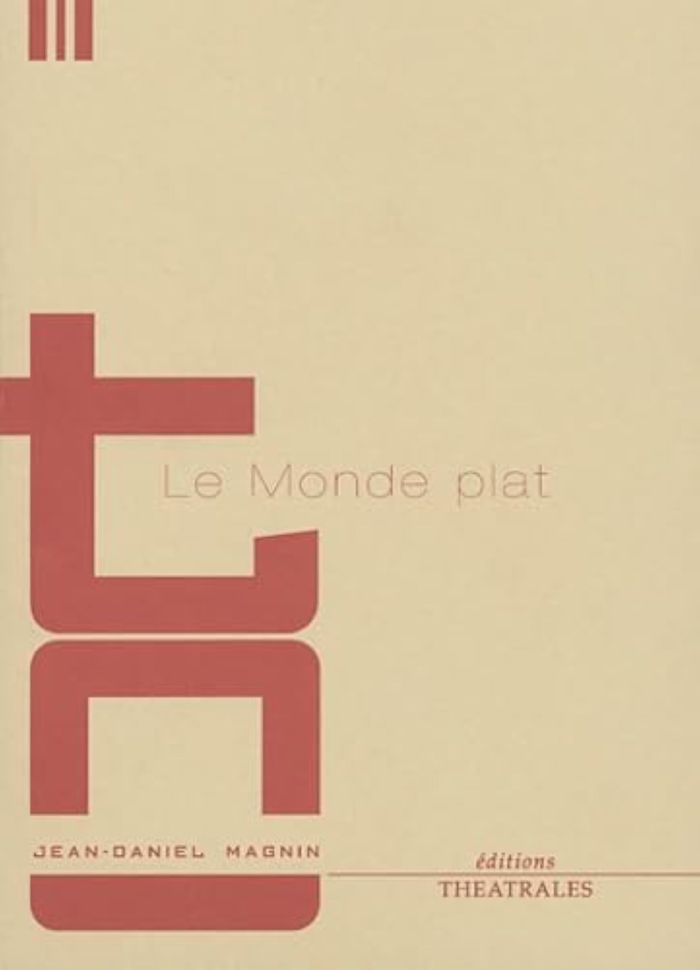 Couverture du livre « LE MONDE PLAT, L'AMI DE GRAND CHEMIN », librairie Les Contes Infusés à Corte