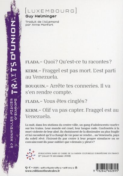Quatrième de couverture de « VENEZUELA »