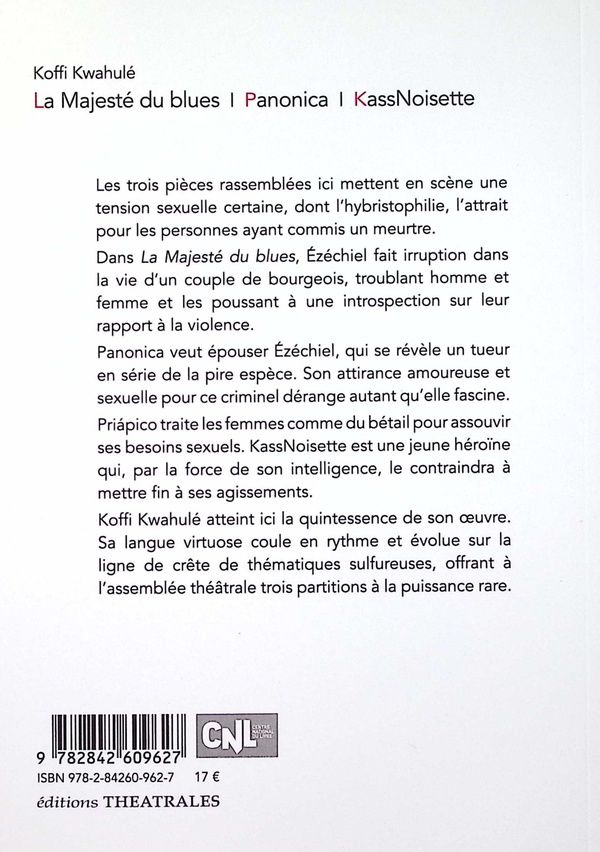 Quatrième de couverture de « La majesté du blues »