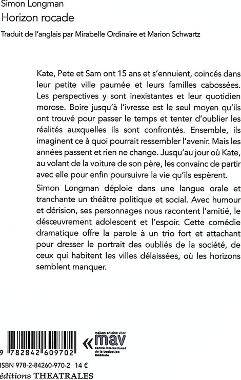 Quatrième de couverture de « Horizon rocade »