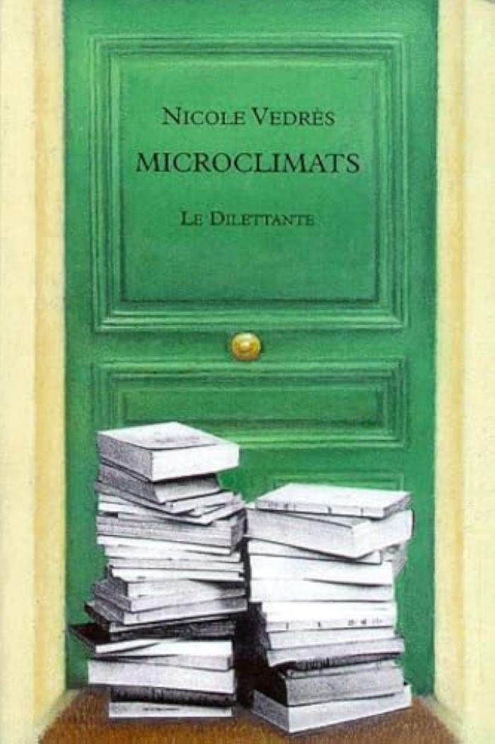 Couverture du livre « MICROCLIMATS - CHRONIQUES CHOISIES », librairie Les Contes Infusés à Corte
