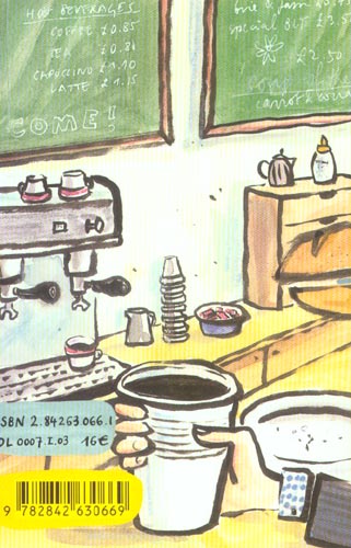 Quatrième de couverture de « LE PETIT GRAIN DE CAFE ARGENTE »