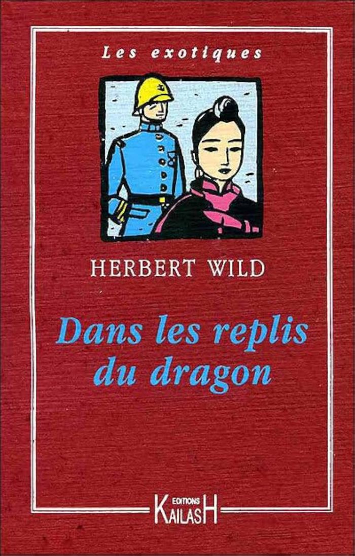 Couverture du livre « DANS LES REPLIS DU DRAGON » de Herbert Wild, librairie Les Contes Infusés à Corte