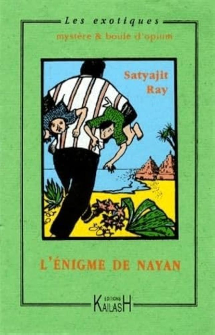Couverture du livre « L'ENIGME DE NAYAN » de Satyajit Ray, librairie Les Contes Infusés à Corte