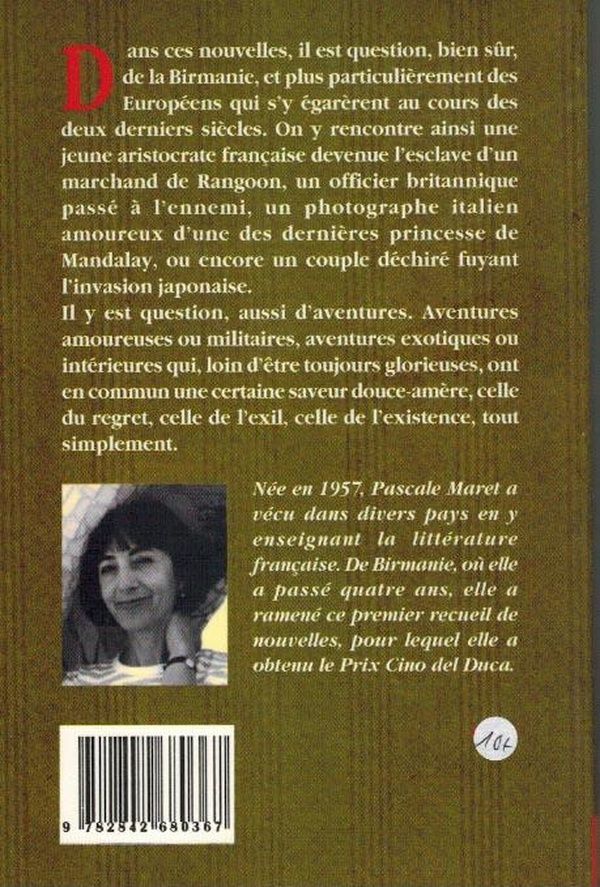 Quatrième de couverture de « AVENTURES EN BIRMANIE »