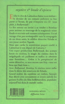 Quatrième de couverture de « BOLLYWOOD BOMBAY »