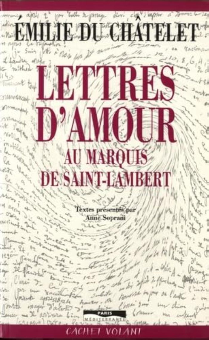 Couverture du livre « LETTRES D'AMOUR AU MARQUIS DE SAINT-LAURENT » de Chateletsoprani Du, librairie Les Contes Infusés à Corte
